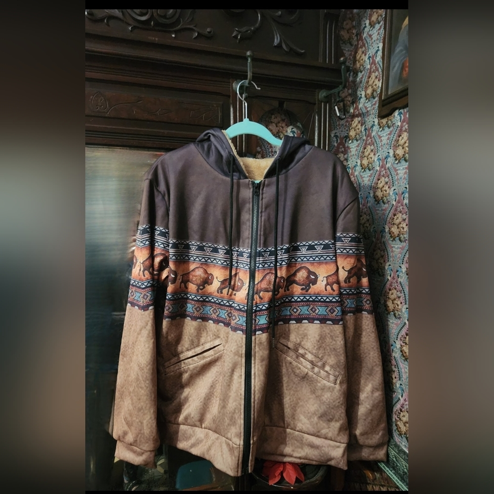 🤠Mens Western Style Jacket (NWOT) - Picture 1 of 12